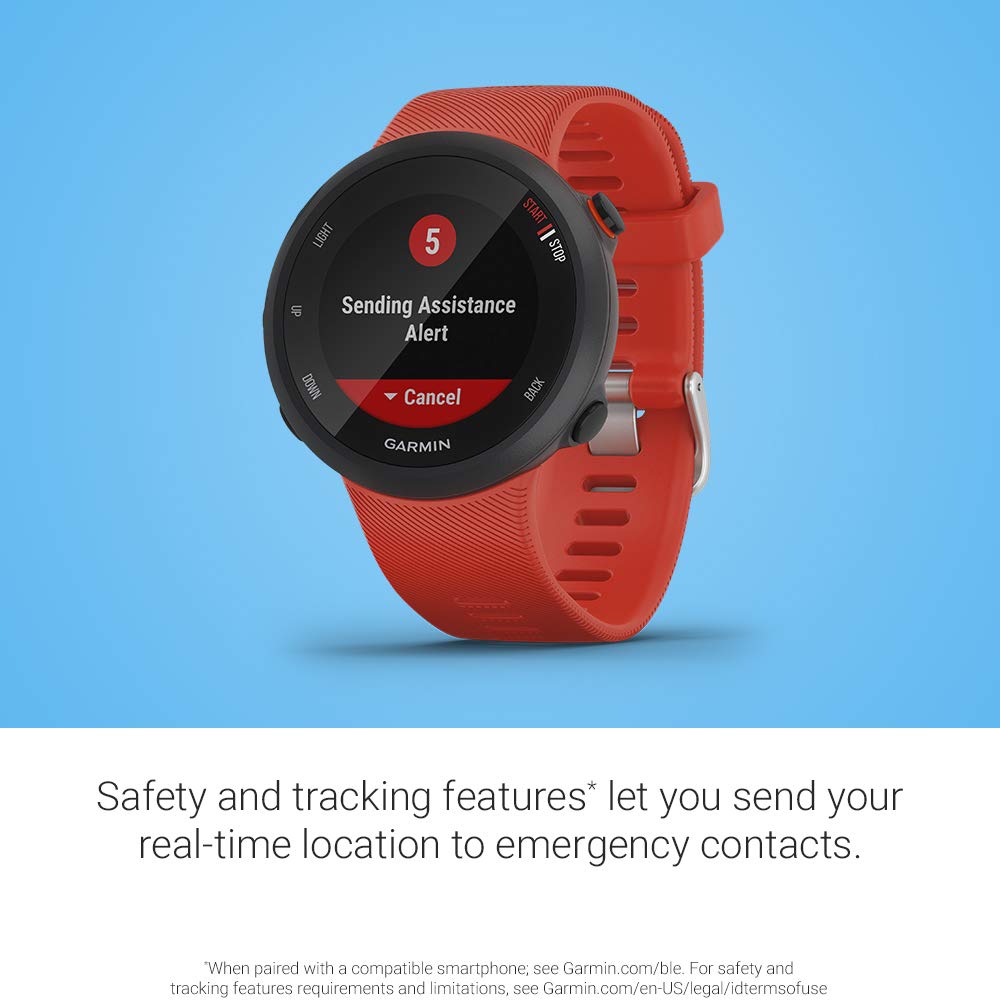 garmin forerunner 45 open water swimming